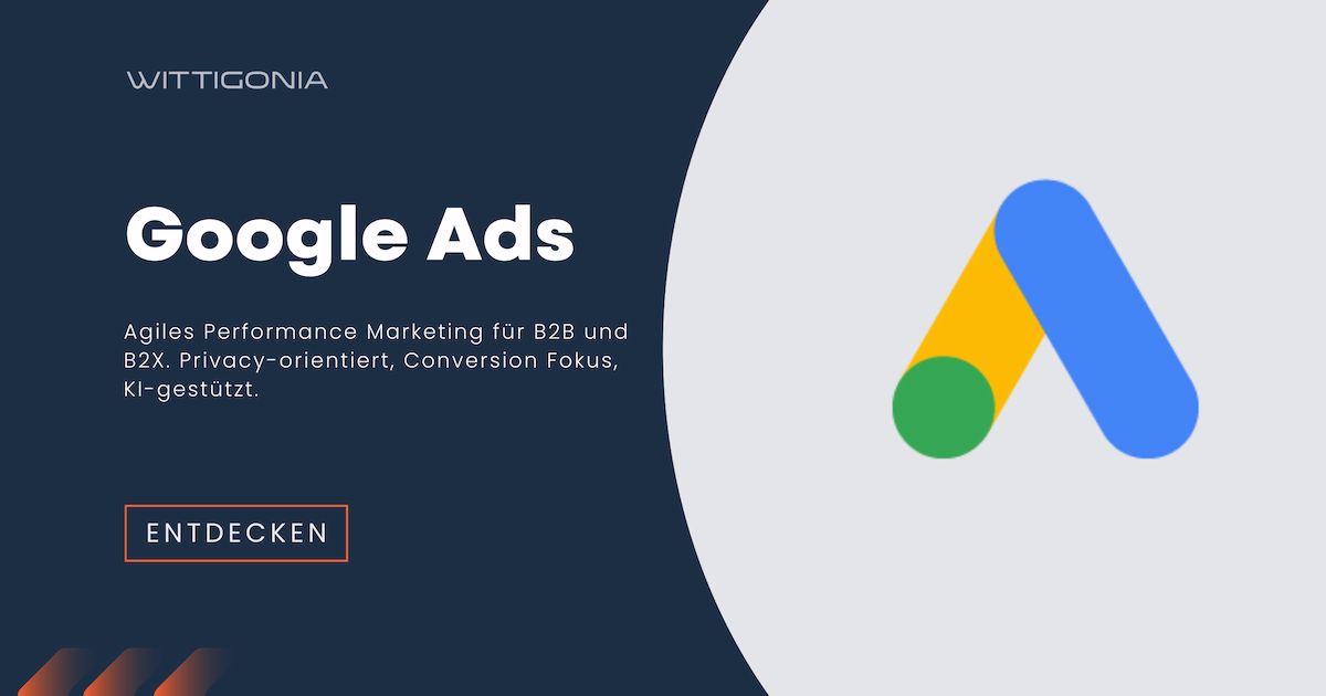 Google Ads Partner WITTIGONIA Digital. Heidelberg, Deutschland. 
Strategie und Optimierung.
