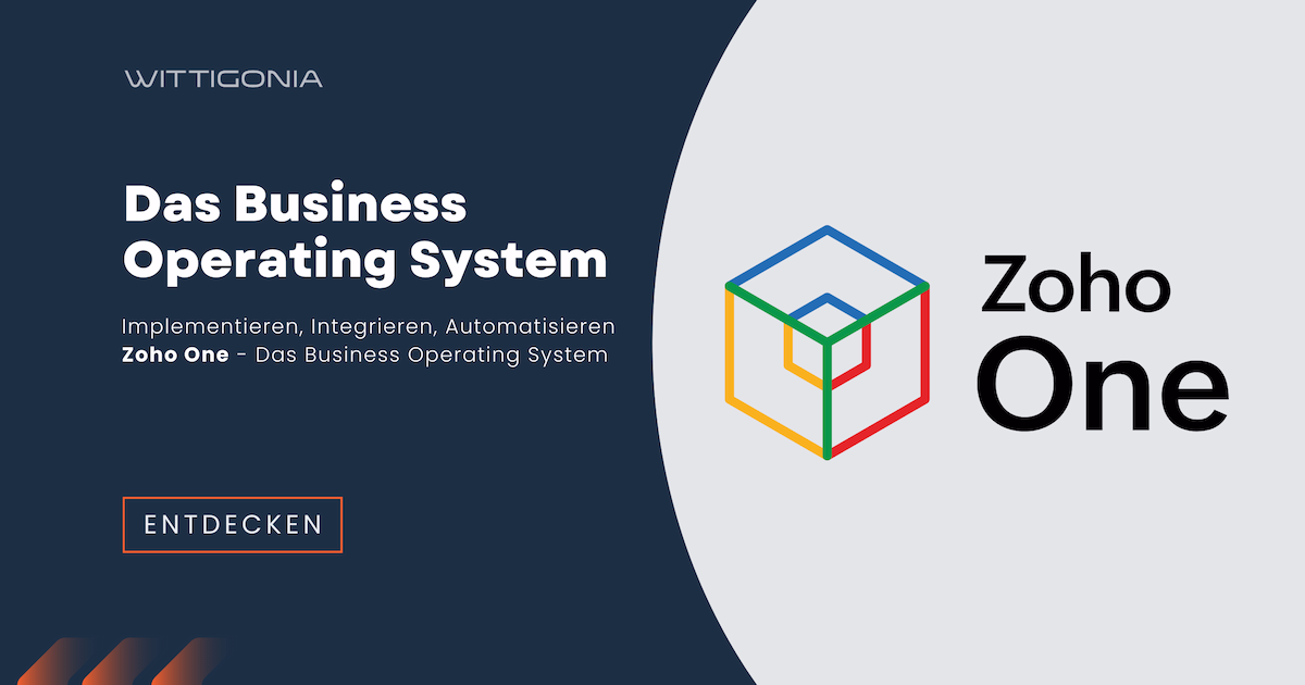 Zoho One Implementierung, Integration, Optimierung. WITTIGONIA Digital. Heidelberg, Deutschland. 